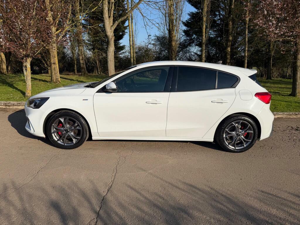 Ford Focus 1.0T Ecoboost St-line Edition Euro 6 S S BK71AOL White #5