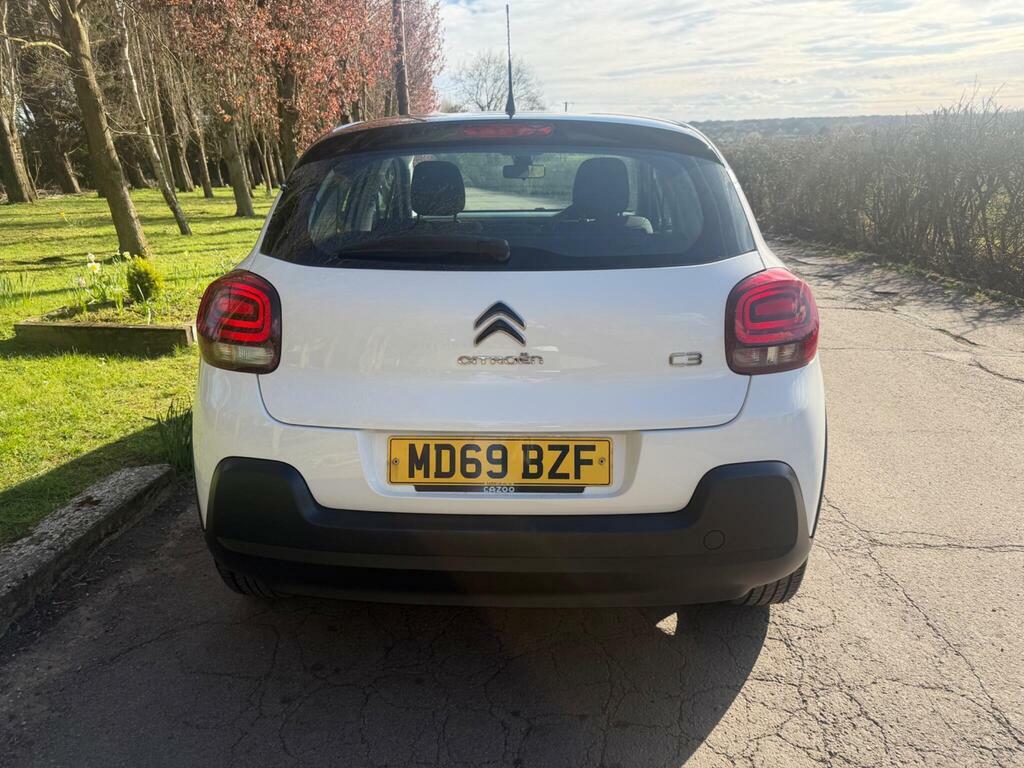 Citroen C3 1.2 Puretech Feel Euro 6 S S MD69BZF White #4