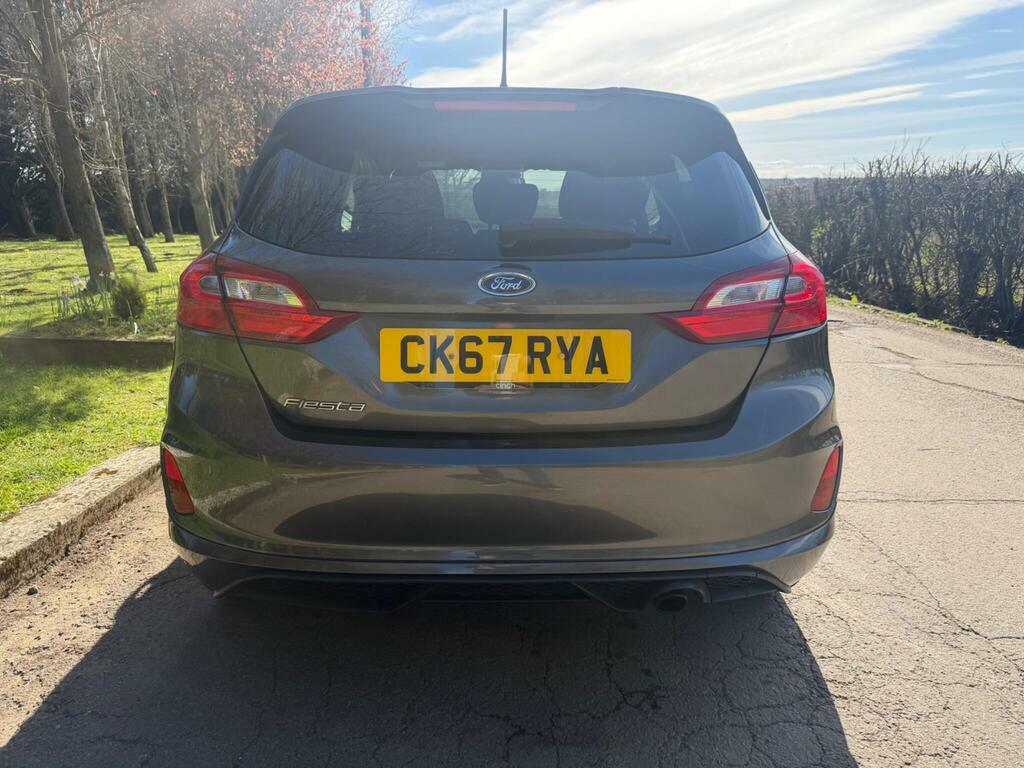 Ford Fiesta 1.0T Ecoboost St-line Euro 6 S S CK67RYA Grey #4