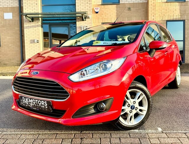 Ford Fiesta 1.25 Zetec Hatchback Euro 6 82 MD16PVY Red #3