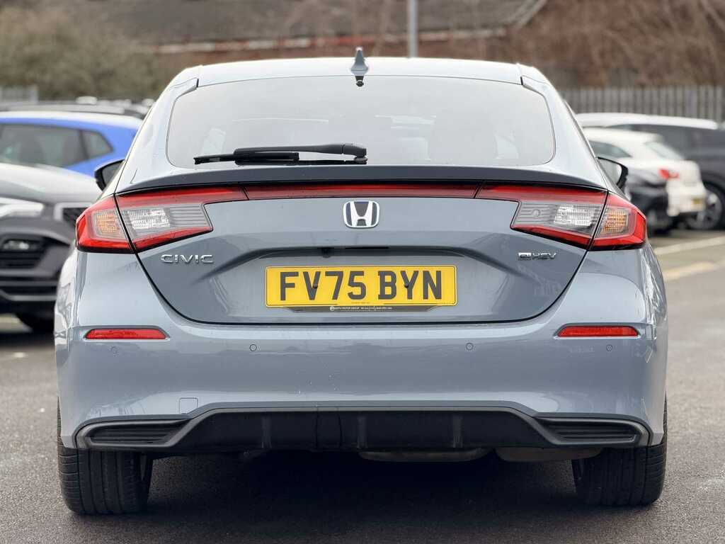 Honda Civic 2.0 Ehev Sport Cvt FV75BYN Grey #4