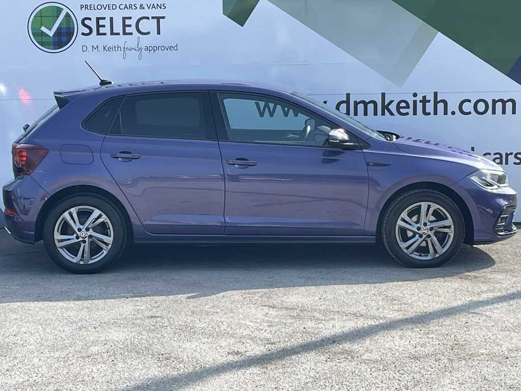 Volkswagen Polo 1.0 Tsi R-line YE22NFX Purple #2