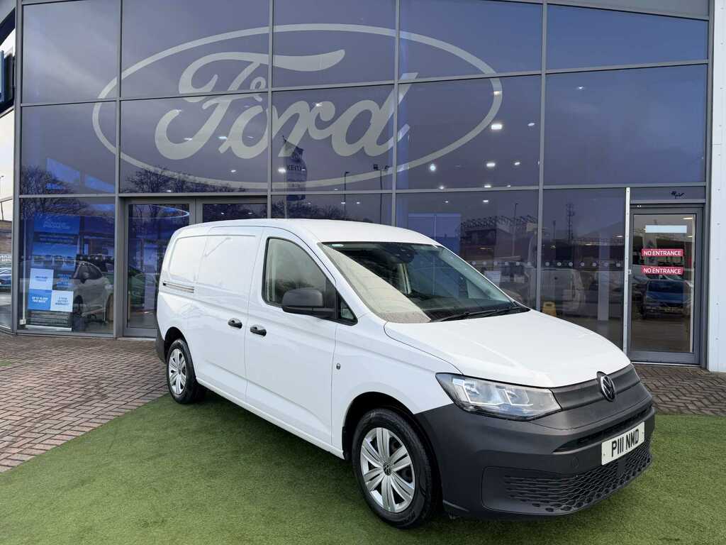 Volkswagen Caddy Maxi 2.0 Tdi 102Ps Commerce Van White