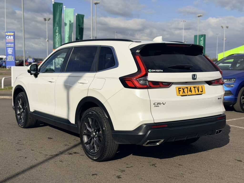Honda Cr-V 2.0 Ehev Elegance Ecvt FX74TVJ White #6