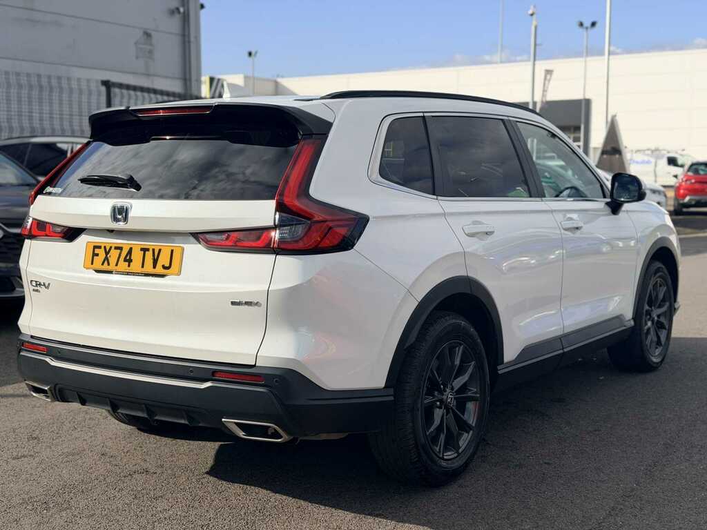 Honda Cr-V 2.0 Ehev Elegance Ecvt FX74TVJ White #4