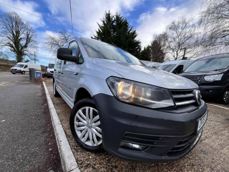 Volkswagen Caddy Maxi C20 2.0 Tdi 102Ps Kombi Crew Van 5 Seats - 2018 DK18DTO Silver #3