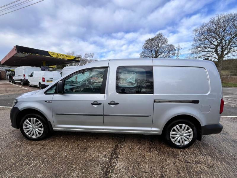Volkswagen Caddy Maxi C20 2.0 Tdi 102Ps Kombi Crew Van 5 Seats - 2018 DK18DTO Silver #6