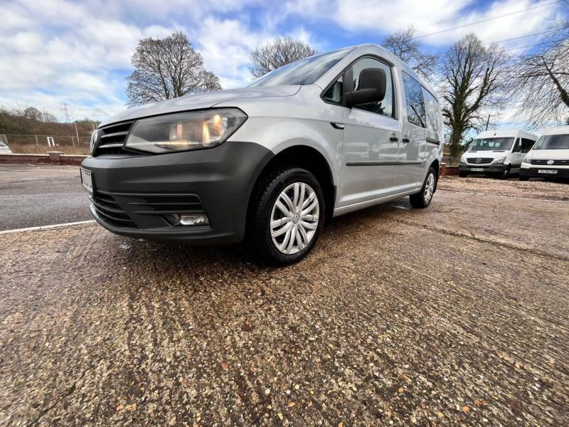 Volkswagen Caddy Maxi C20 2.0 Tdi 102Ps Kombi Crew Van 5 Seats - 2018 DK18DTO Silver #2