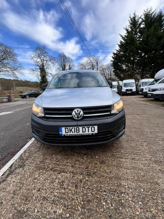 Volkswagen Caddy Maxi C20 2.0 Tdi 102Ps Kombi Crew Van 5 Seats - 2018 DK18DTO Silver #4