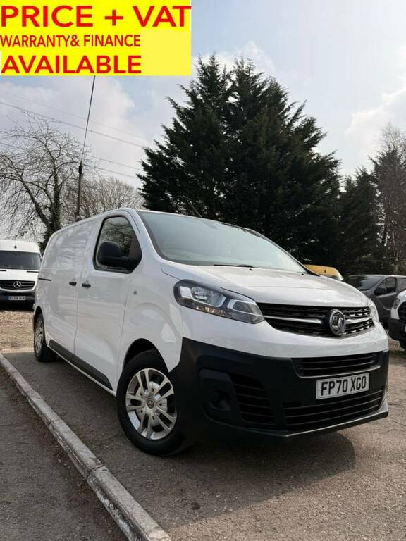 Vauxhall Vivaro 1.5 Turbo D 2700 Dynamic Swb Only 69,000 Miles White