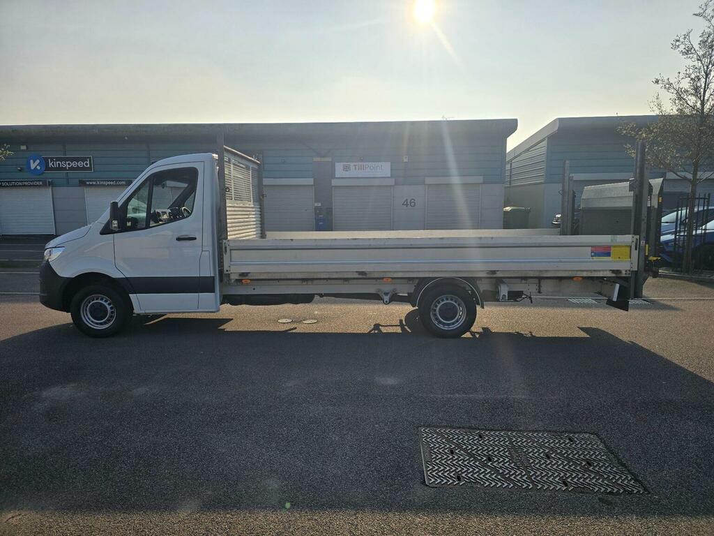 Mercedes-Benz Sprinter Dropside 2.0 317 Cdi Progressive Rwd L3 Euro 6 S CN23WGP White #3