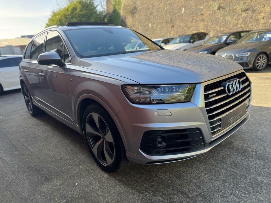 Audi Q7 3.0 Tdi V6 S Line Tiptronic Quattro Euro 6 S S VA65FSV Silver #3