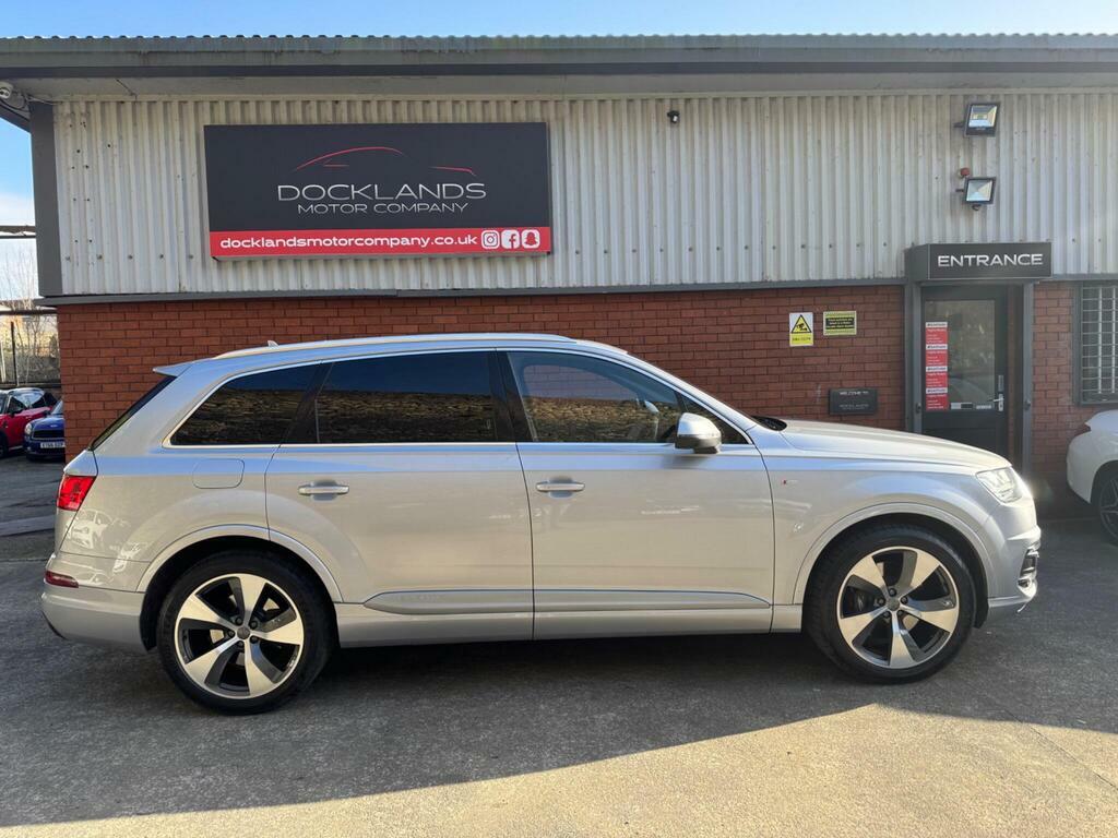 Audi Q7 3.0 Tdi V6 S Line Tiptronic Quattro Euro 6 S S VA65FSV Silver #5