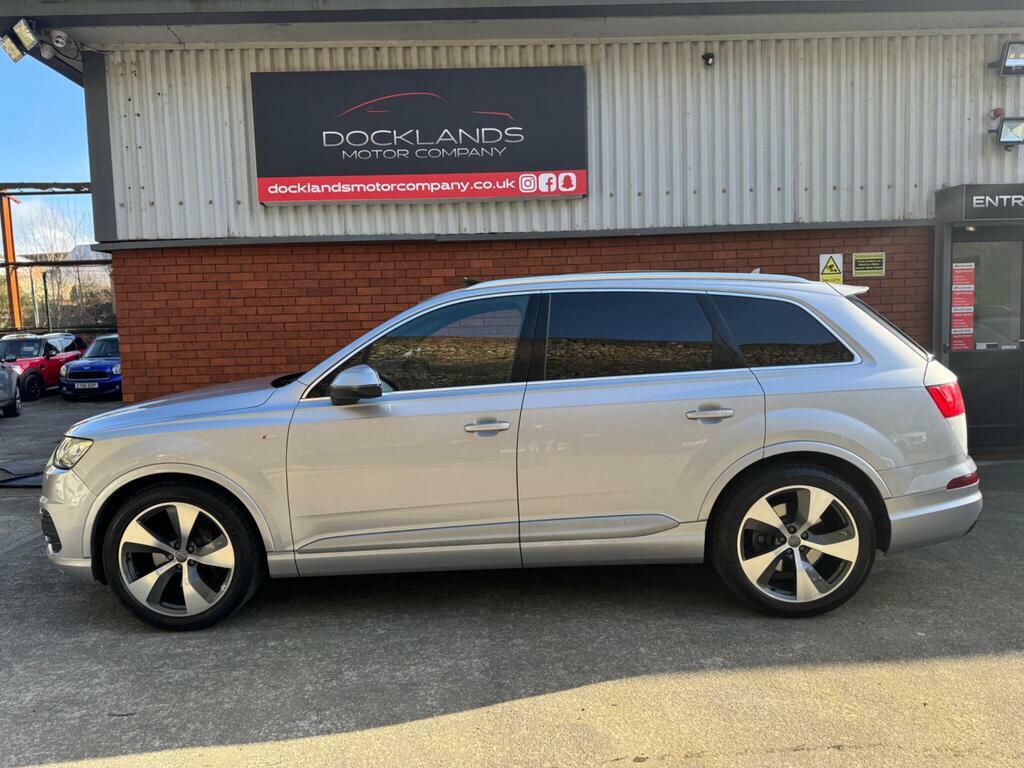 Audi Q7 3.0 Tdi V6 S Line Tiptronic Quattro Euro 6 S S VA65FSV Silver #4