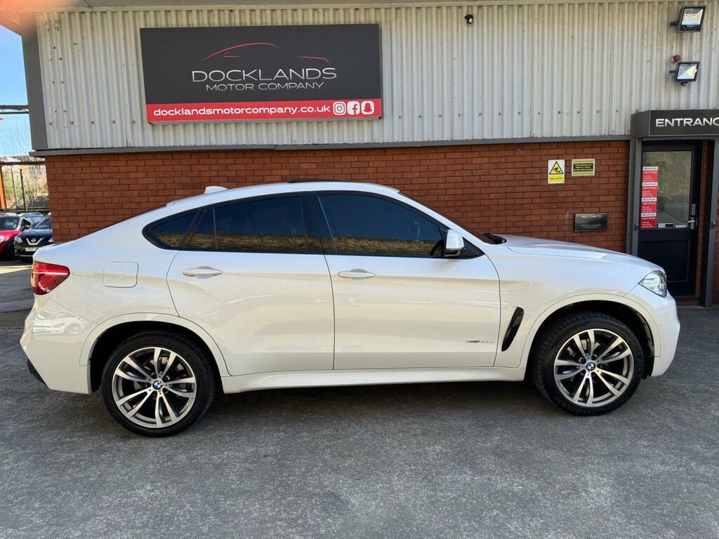 BMW X6 3.0 30D M Sport Xdrive Euro 6 S S White #5
