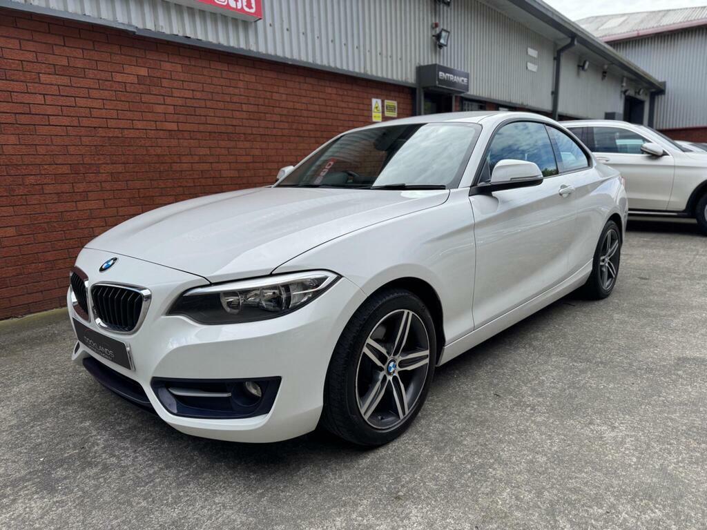 BMW 2 Series 2.0 220D Sport Euro 6 S S White