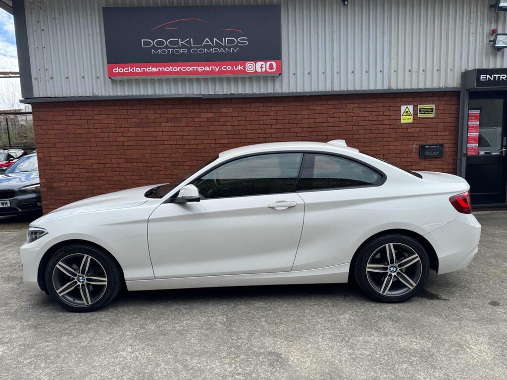 BMW 2 Series 2.0 220D Sport Euro 6 S S YE65DBU White #4
