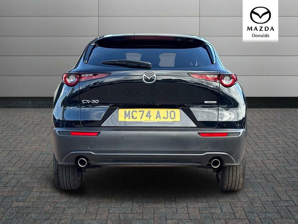 Mazda CX-30 2.5 E-skyactiv G Mhev Exclusive-line Euro 6 Ss MC74AJO Black #4