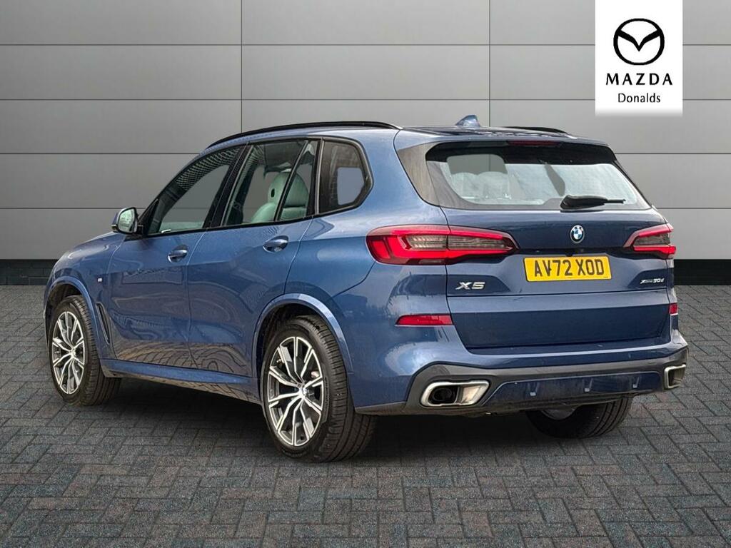BMW X5 3.0 30D Mht M Sport Xdrive Euro 6 Ss AV72XOD Blue #5