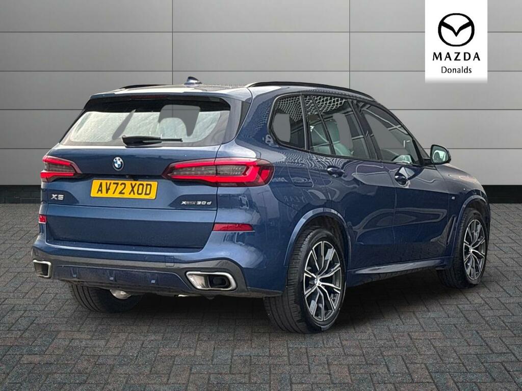 BMW X5 3.0 30D Mht M Sport Xdrive Euro 6 Ss AV72XOD Blue #3