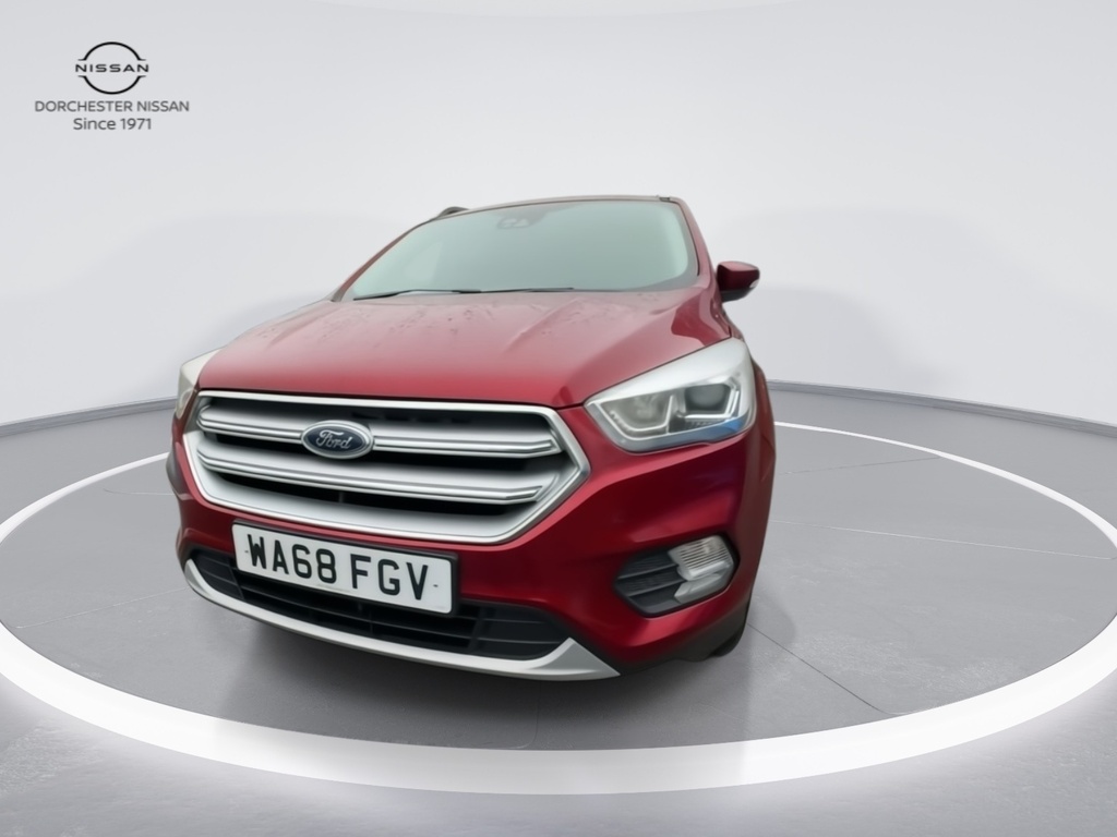 Ford Kuga 2.0 Tdci Titanium Suv Powershift Euro 6 WA68FGV Red #3