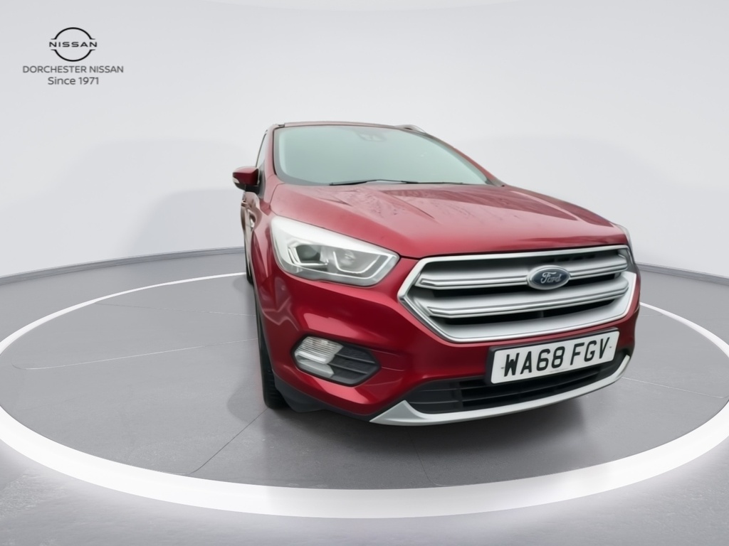 Ford Kuga 2.0 Tdci Titanium Suv Powershift Euro 6 WA68FGV Red #2