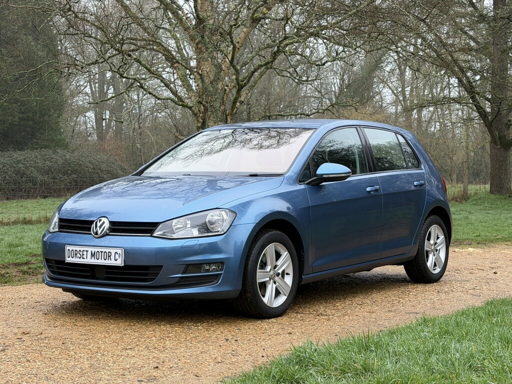 Volkswagen Golf Hatchback 1.6 Tdi Bluemotion Tech Match 2015 CY65KKX Blue #3