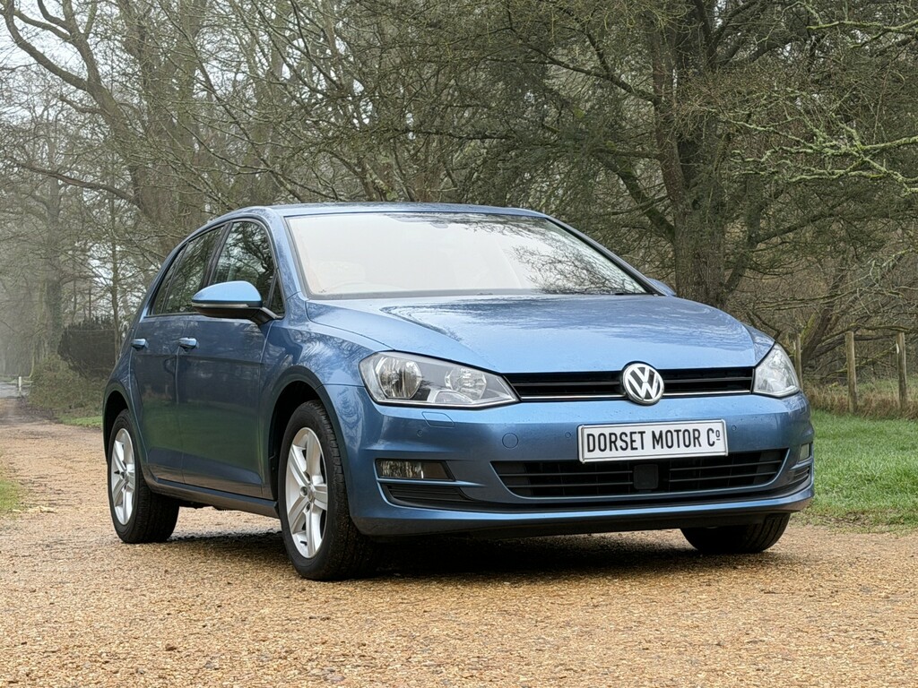 Volkswagen Golf Hatchback 1.6 Tdi Bluemotion Tech Match 2015 CY65KKX Blue #4