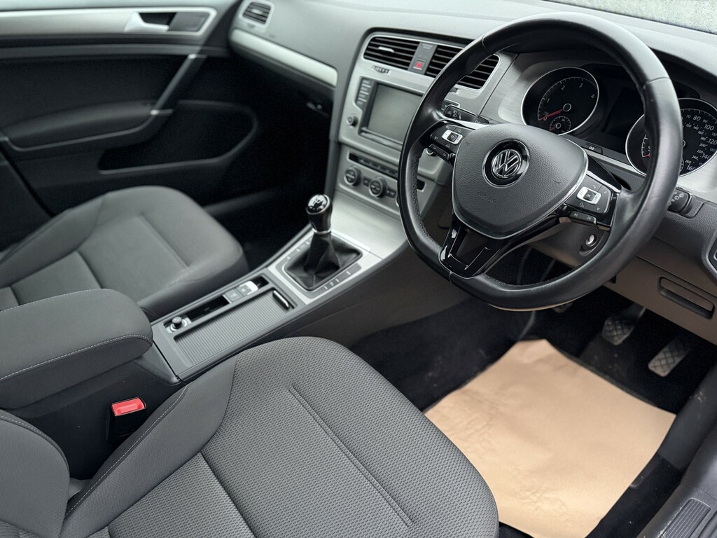Volkswagen Golf Hatchback 1.6 Tdi Bluemotion Tech Match 2015 CY65KKX Blue #5