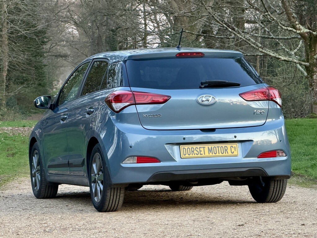 Hyundai I20 Hatchback 1.4 Premium 2015 HJ64WJE Blue #6