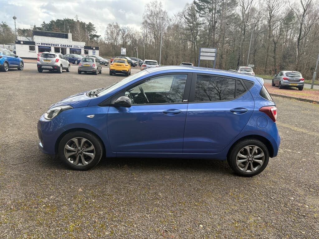 Hyundai I10 Petrol EO69ZBW Blue #4