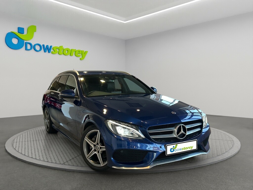Mercedes-Benz C Class Estate 2.1 C220d Amg Line 201818 Blue