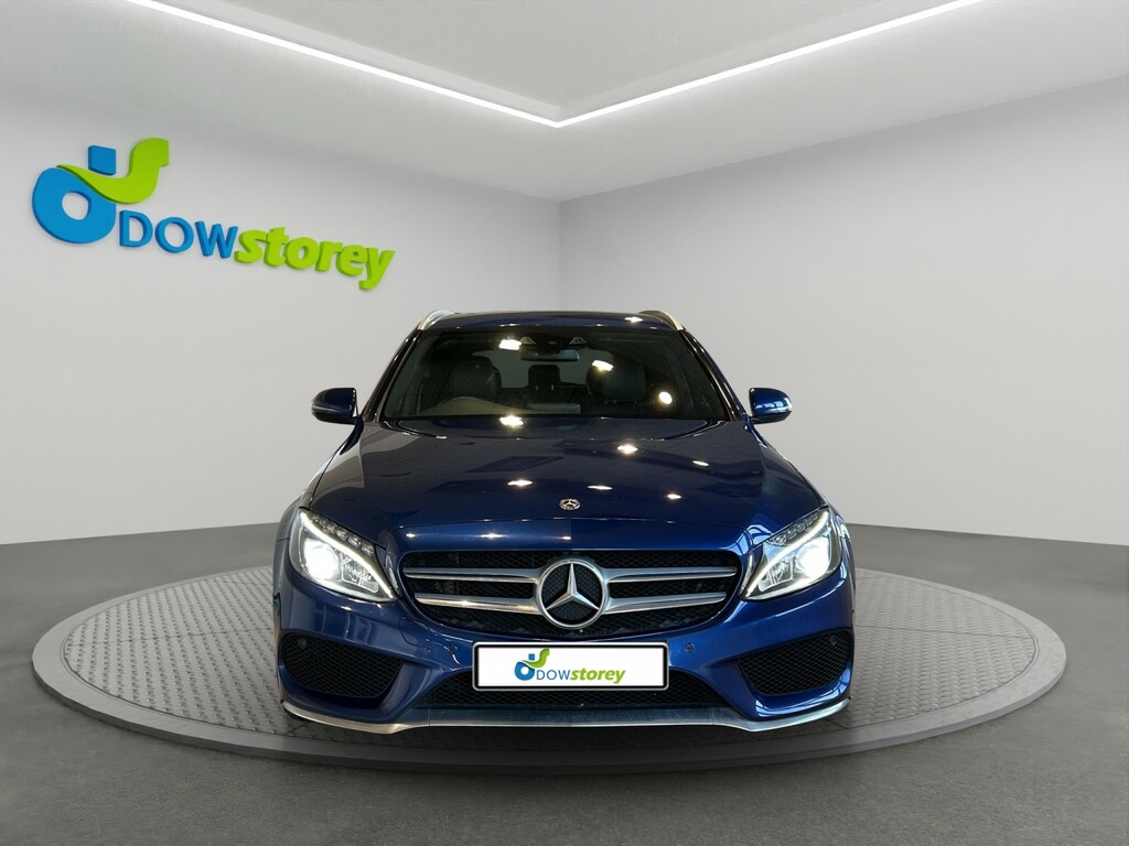 Mercedes-Benz C Class Estate 2.1 C220d Amg Line 201818 KM18PZL Blue #2