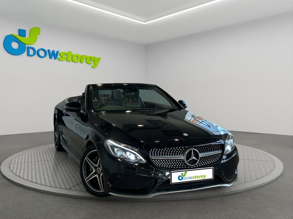 Mercedes-Benz C Class Convertible 2.1 C220d Amg Line 201717 Black
