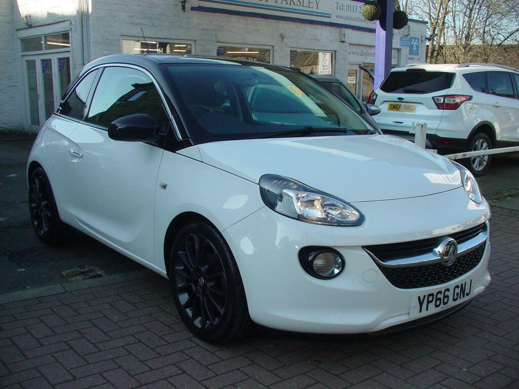 Vauxhall Adam 1.2I Glam Euro 6 White