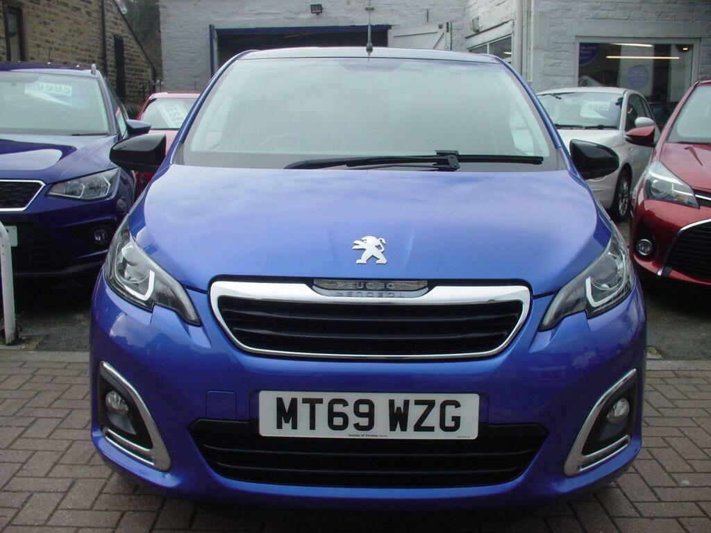 Peugeot 108 1.0 Allure Euro 6 S S MT69WZG Blue #4