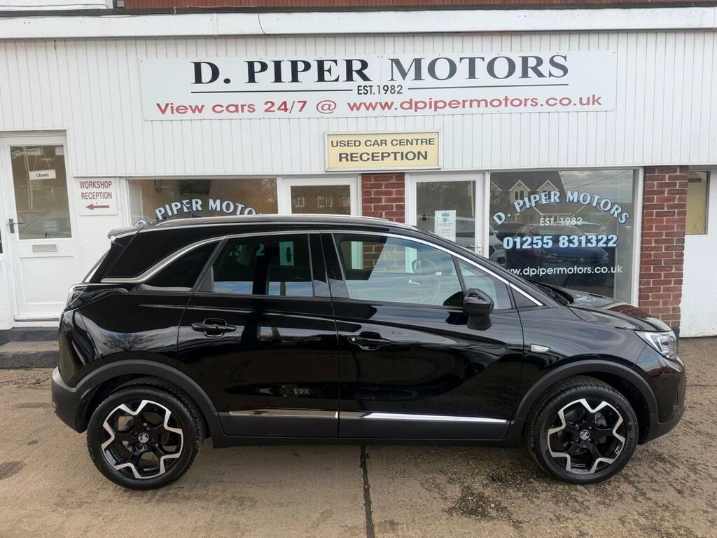 Vauxhall Crossland Suv 1.2 Turbo Ultimate Euro 6 Ss 2023 EF72ZYX Black #2