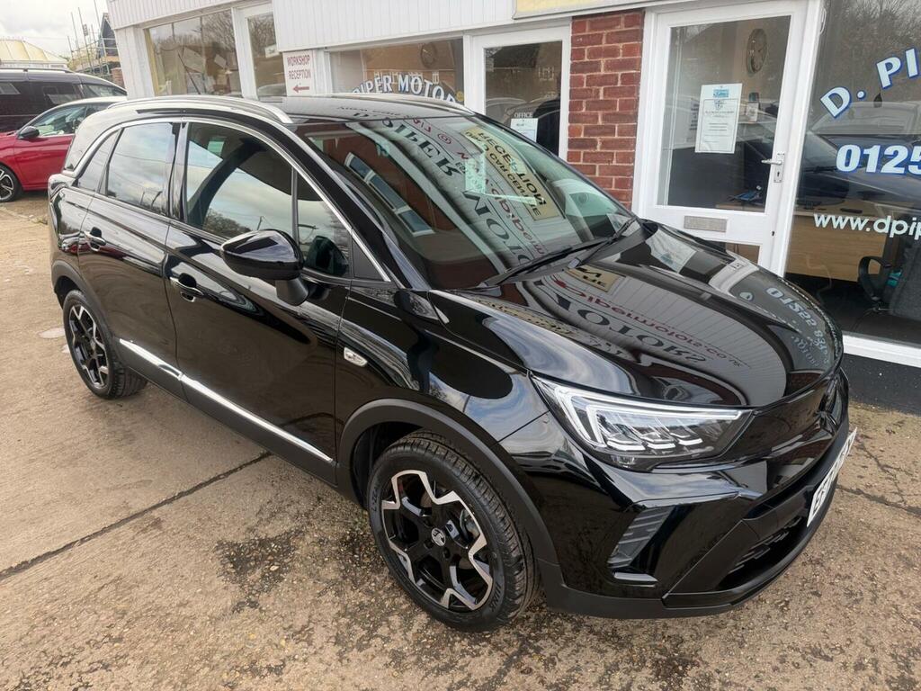 Vauxhall Crossland Suv 1.2 Turbo Ultimate Euro 6 Ss 2023 Black