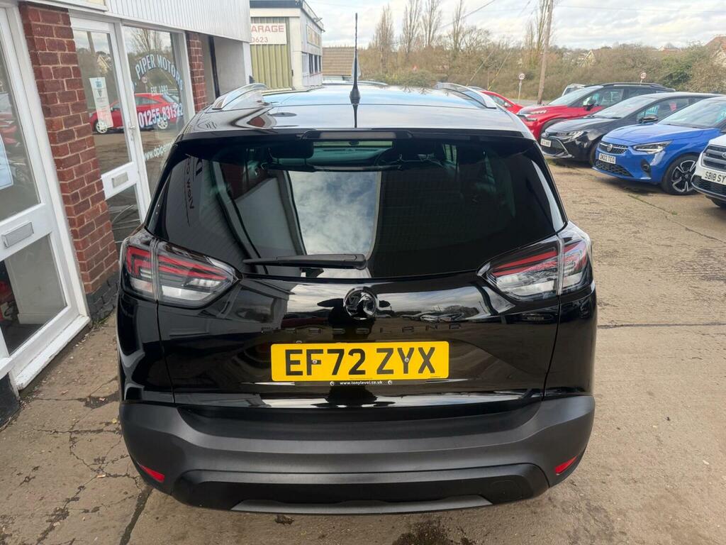 Vauxhall Crossland Suv 1.2 Turbo Ultimate Euro 6 Ss 2023 EF72ZYX Black #4