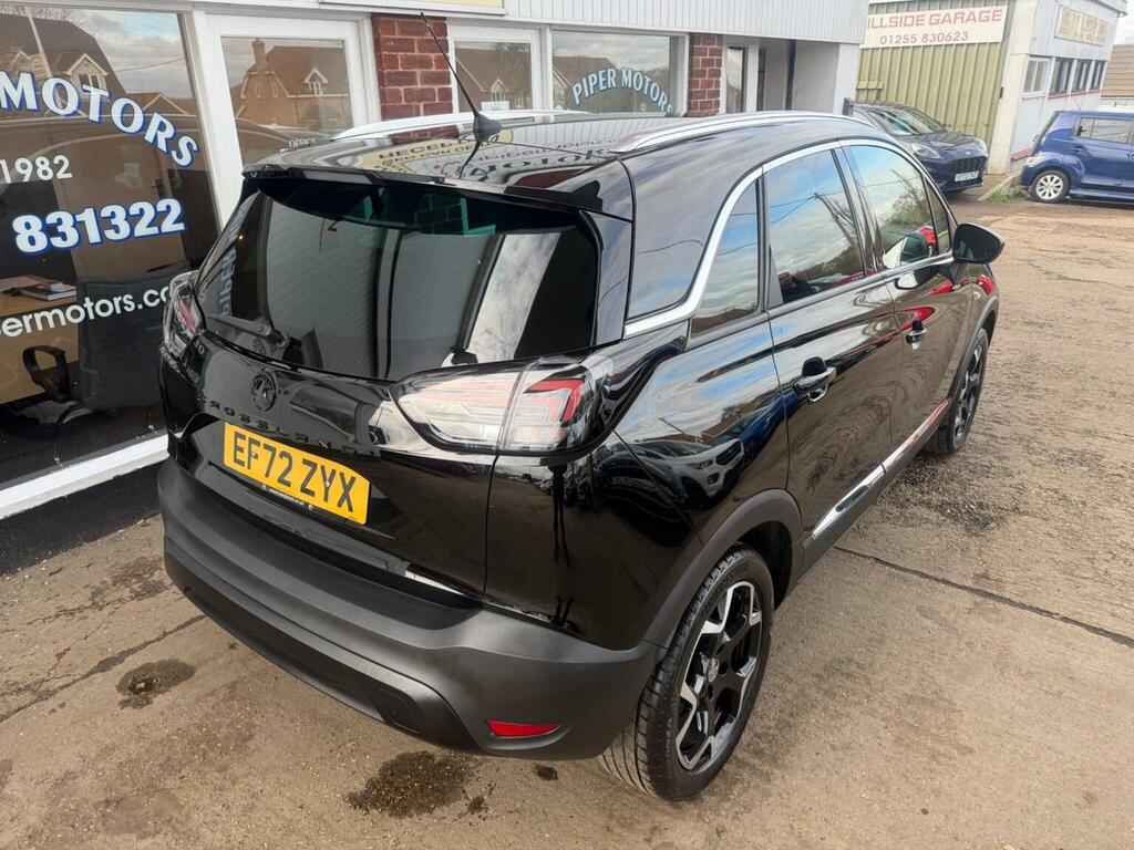 Vauxhall Crossland Suv 1.2 Turbo Ultimate Euro 6 Ss 2023 EF72ZYX Black #3