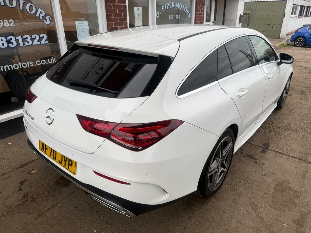Mercedes-Benz CLA Class Estate 1.3 Cla200 Amg Line Shooting Brake 7G-dct E AF70JYP White #3