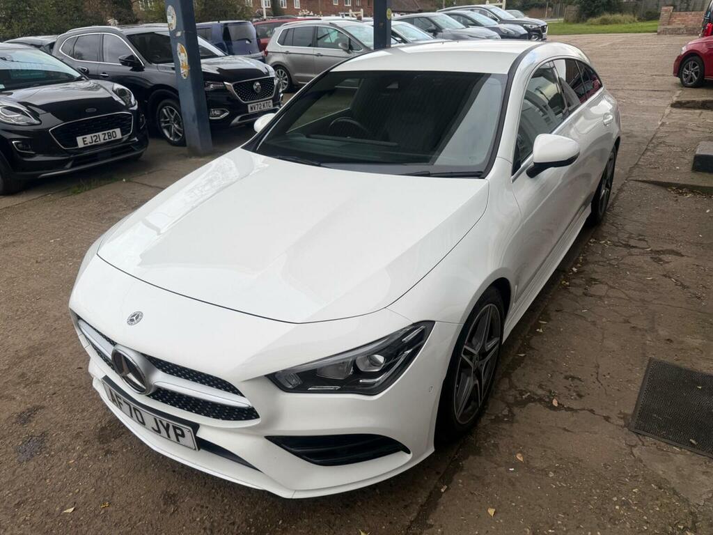 Mercedes-Benz CLA Class Estate 1.3 Cla200 Amg Line Shooting Brake 7G-dct E AF70JYP White #6