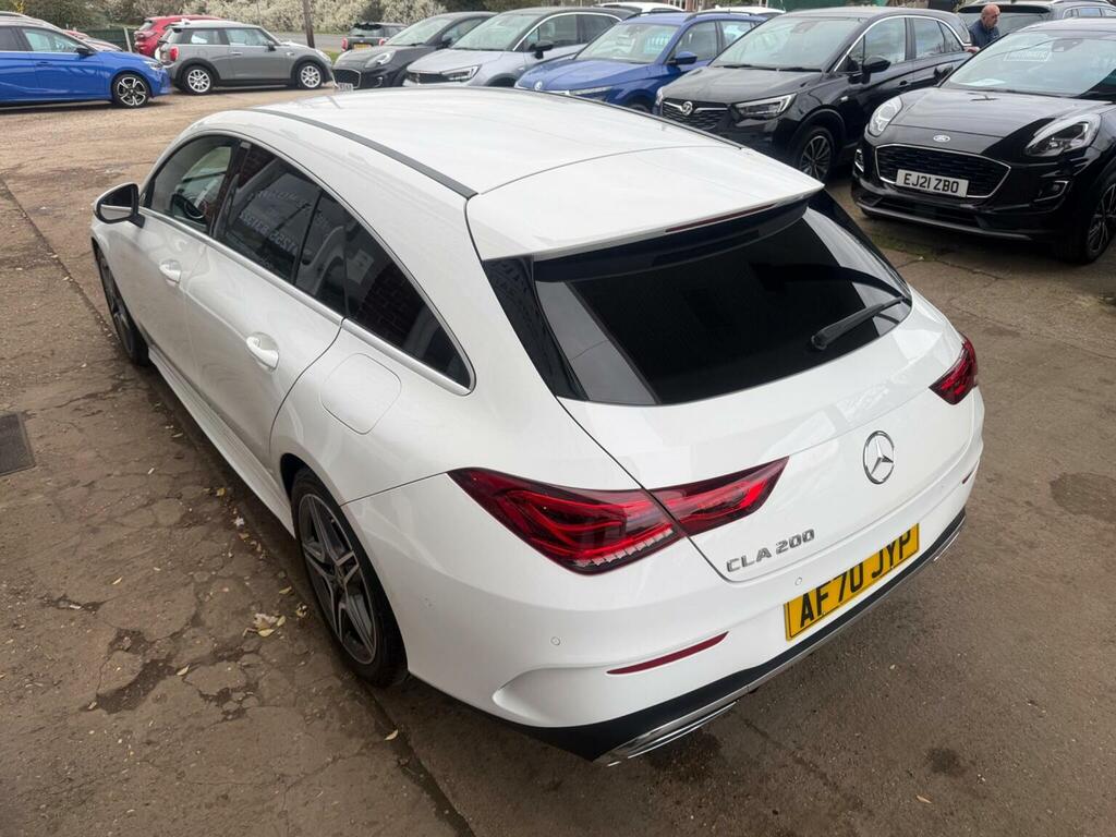 Mercedes-Benz CLA Class Estate 1.3 Cla200 Amg Line Shooting Brake 7G-dct E AF70JYP White #5