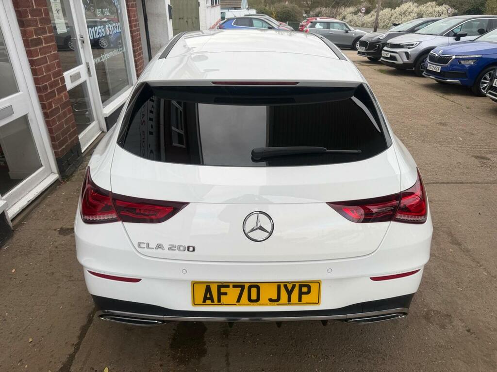 Mercedes-Benz CLA Class Estate 1.3 Cla200 Amg Line Shooting Brake 7G-dct E AF70JYP White #4