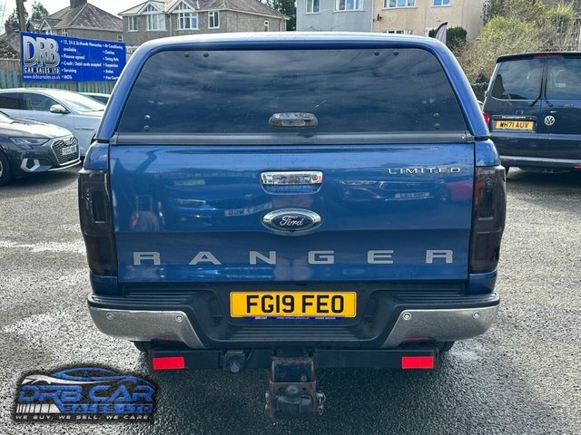 Ford Ranger 3.2 Tdci Limited 1 Pickup Double Cab Au FG19FEO Blue #5