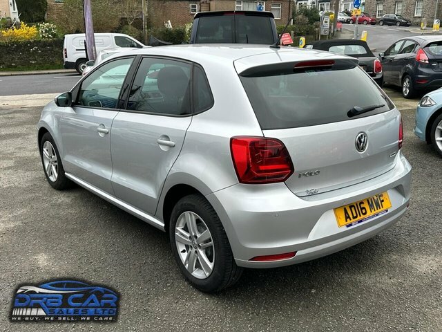 Volkswagen Polo 1.0 Bluemotion Tech Match Hatchback Man AD16MWF Silver #4