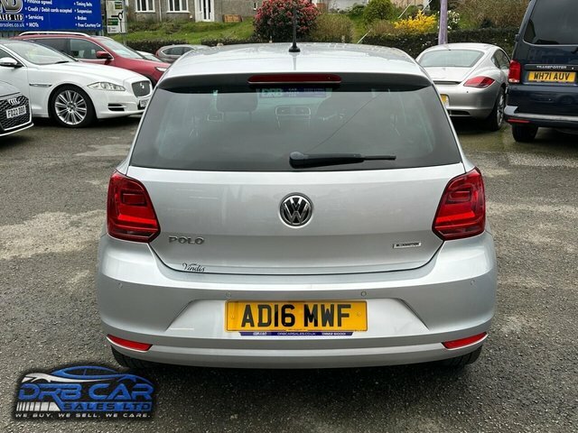 Volkswagen Polo 1.0 Bluemotion Tech Match Hatchback Man AD16MWF Silver #5