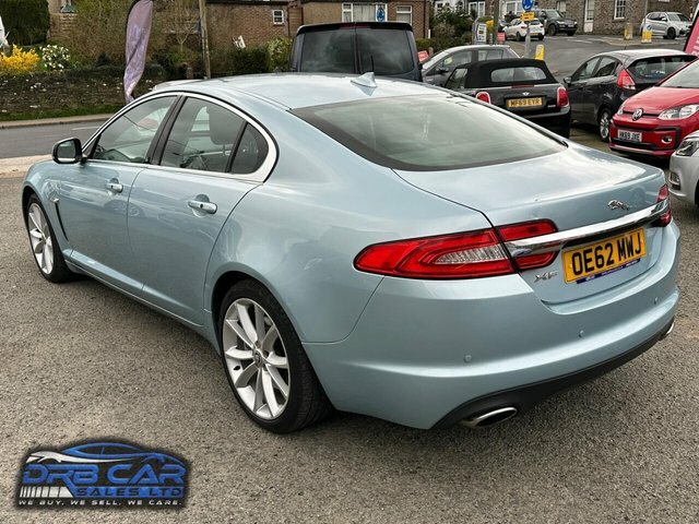 Jaguar XF 3.0D V6 Premium Luxury Saloon Euro OE62MWJ Blue #4