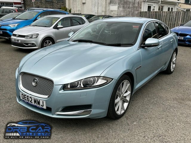 Jaguar XF 3.0D V6 Premium Luxury Saloon Euro OE62MWJ Blue #3