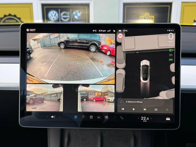 Tesla Model 3 Dual Motor Long Range Saloon 4 GJ71KKC White #4